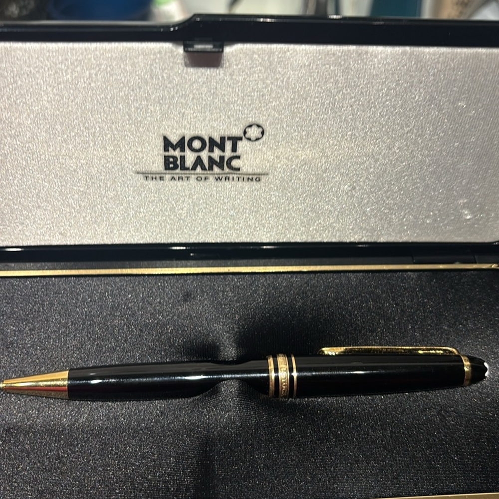 Mont Blanc Black Watch Accessories